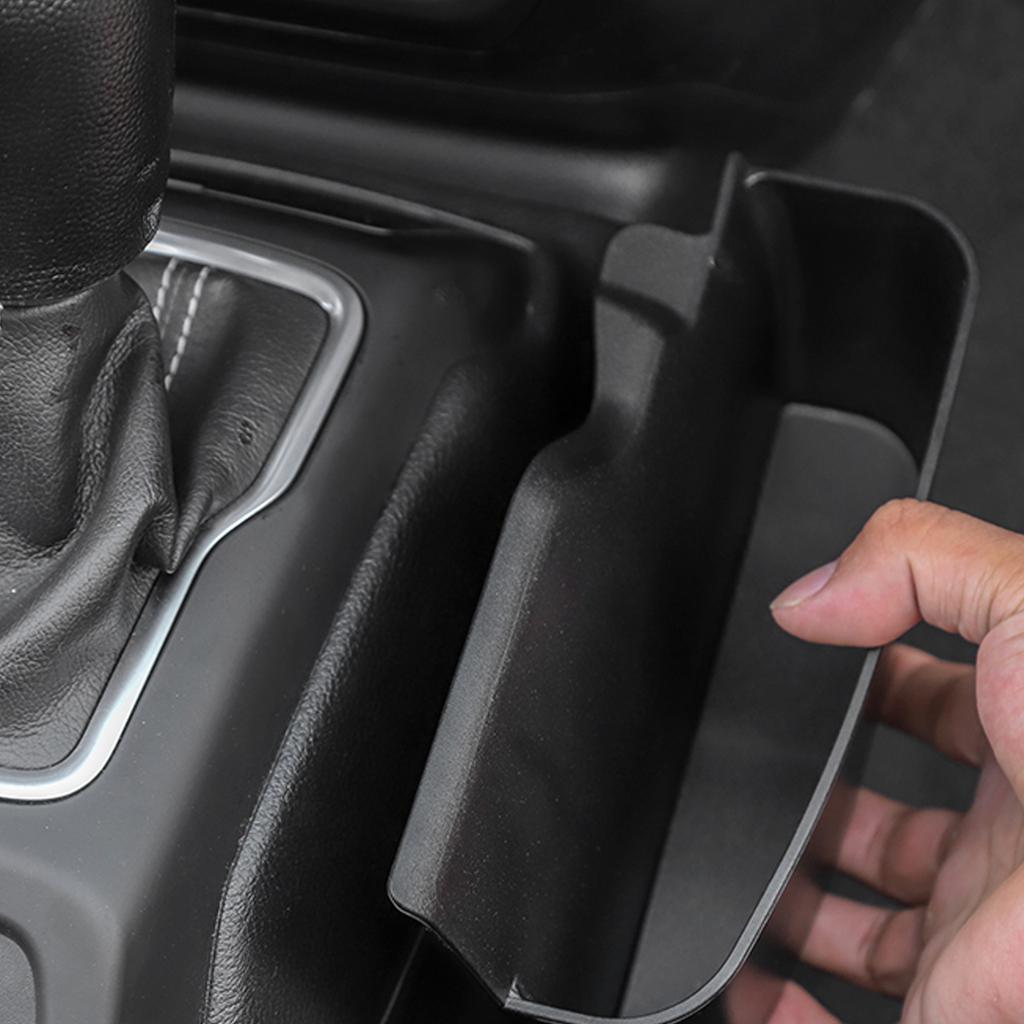 Gear Shifter Console Side Storage Box Auto Transmission Side Organizer Side Phone Card Holder Manual Tray for Jeep Wrangler JL 18 19 for Gladiator JT 18 19 20 Gear Shifter Console Side Storage Box Auto Transmission Side Organizer Side Phone Card Holder Manual Tray for Jeep Wrangler JL 18 19 for Gladiator JT 18 19 20