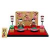Osaka Choseido Hina Compact Mini Itto Name Wooden Tag Bonus Included Made In Hina Peach Blossom Doll, Hina, Wooden, Carving, Engraved, (Sent