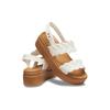 Crocs Comfortable Casual One-Strap Sandals 4.5Cm Women Sandals White 209977-0WV