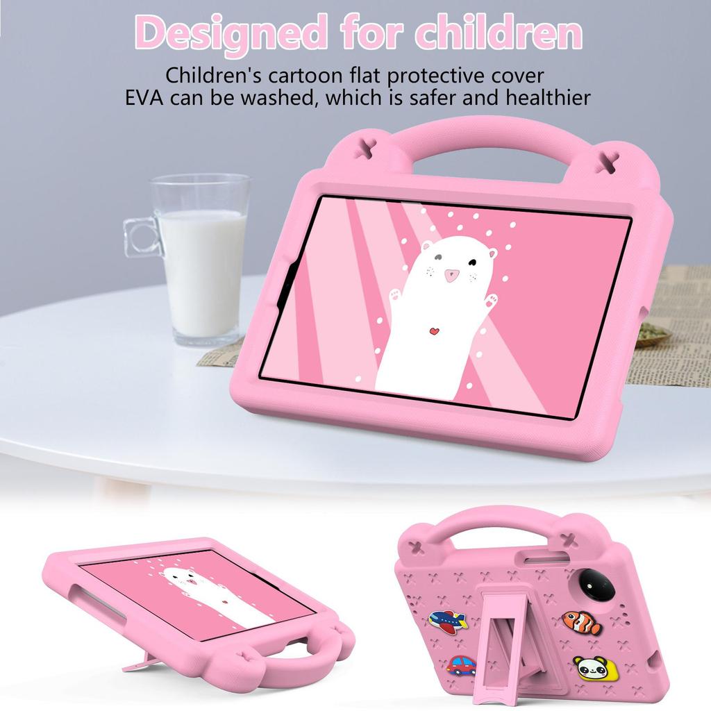 Kreslený ruční nárazuvzdorný obal Bebe Bear pro 4G tablet Xiaomi Redmi Pad SE 8,7"