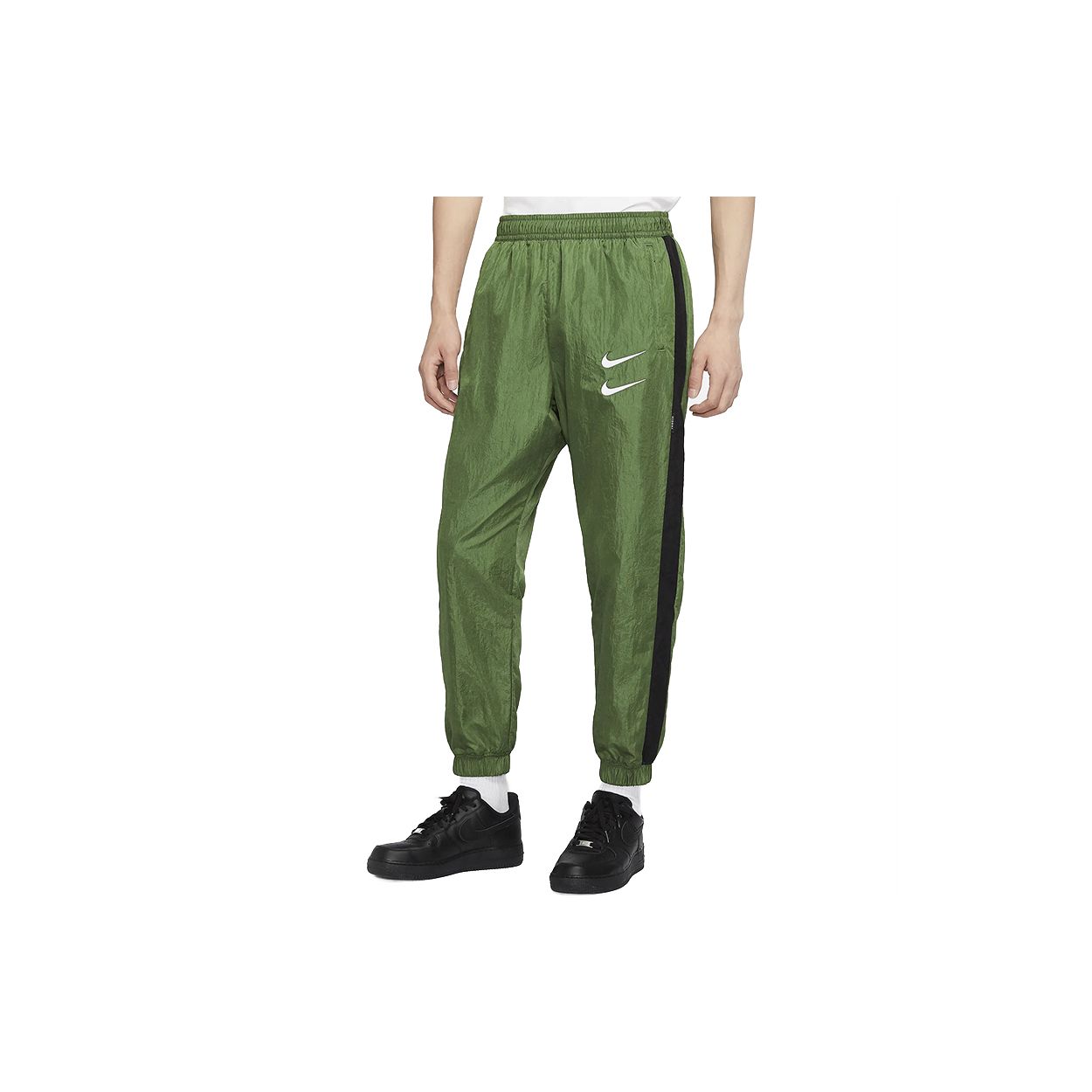 

Мужские брюки-джоггеры Nike с двойным крючком, зеленые DD5125-326 L
