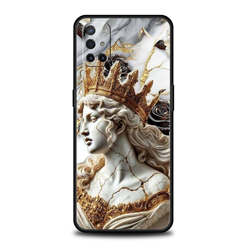 Fashion Ancient Greek Statues Phone Case For Oneplus 13R 13 12R 11 10T 10R Nord N100 N200 N10 10 9 9R 9RT CE 3 2 Z Pro Soft TPU