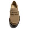 Zara Fashionable Comfortable Versatile Loafers Men Shoes Brown 12626520131