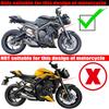 Waase For Street Triple 660S 765 S R RS 2020 2021 2022 Front Radiator Protective Cover Grill Guard Grille Shield Protector