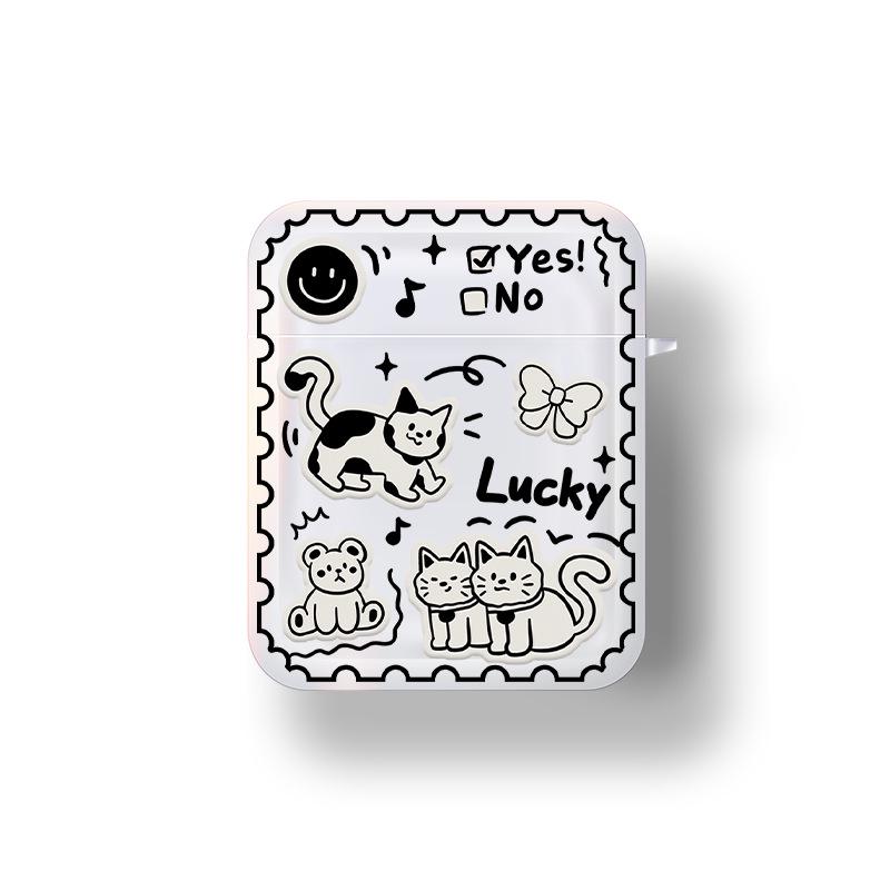 

Защитный чехол Cartoon Cat для AirPods Bluetooth 1-го/2-го поколения, Pro2 и 3-го поколения. AirPods 1/2