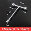 3-Way Hex Socket Spanner T Handle Hex Socket Hand Tool Portable Socket Wrench  Home Appliance
