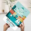 Helsinki Finland Travel Poster Customized Wall Art Vintage Metal Signs Retro Tin Plaque for Man Cave Garage Decoration Room Home