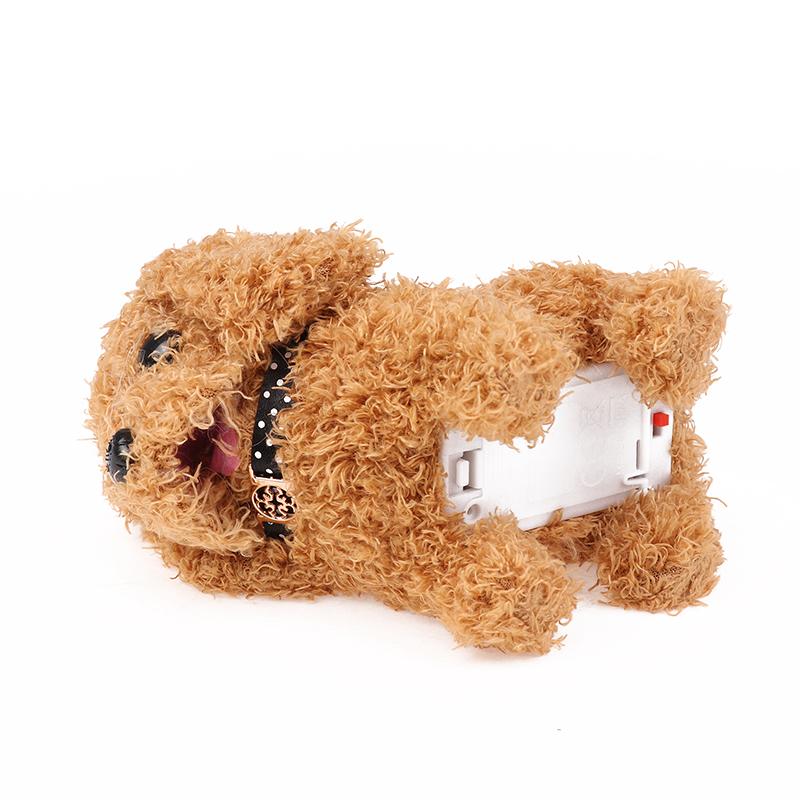 1 Piece Can Walking And Call Electric Robot Pet Doll Dog Realistic Plush Simulation Smart Dog Children Toy Christmas Gift