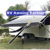 Portable RV Awning Opener Puller Reach Rod Pole For Tent Shelter Camper Canopy, Extends From 16" To 60" With Multi-Section Locking