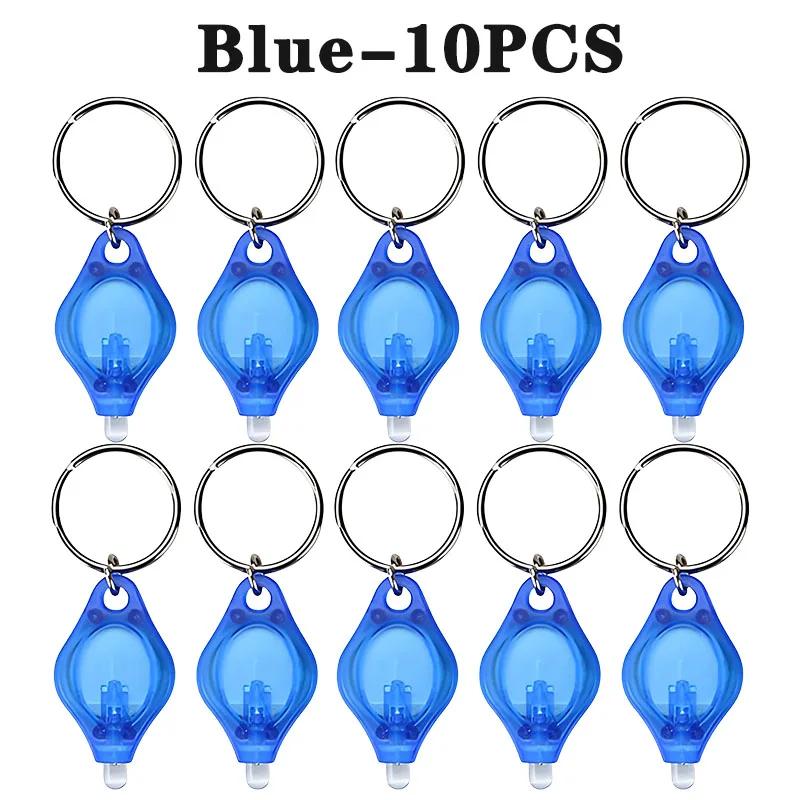 UV Mini Schlüsselanhänger LED Taschenlampe Geschenke Fackel Licht Lampe Schlüsselring Licht Fackel Schwarzlicht UV Taschenlampe Ultraviolett Schlüsselhalter