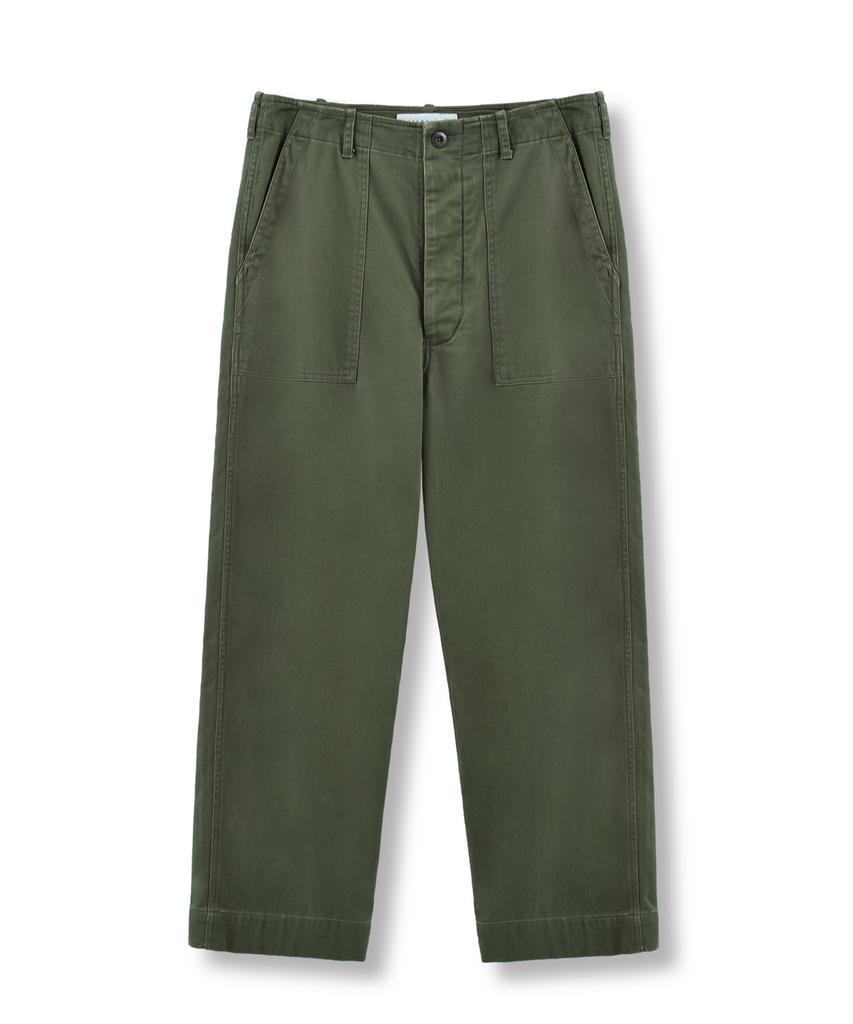 Beulaunyadeu 23Fw Fatigue Pants, Olive