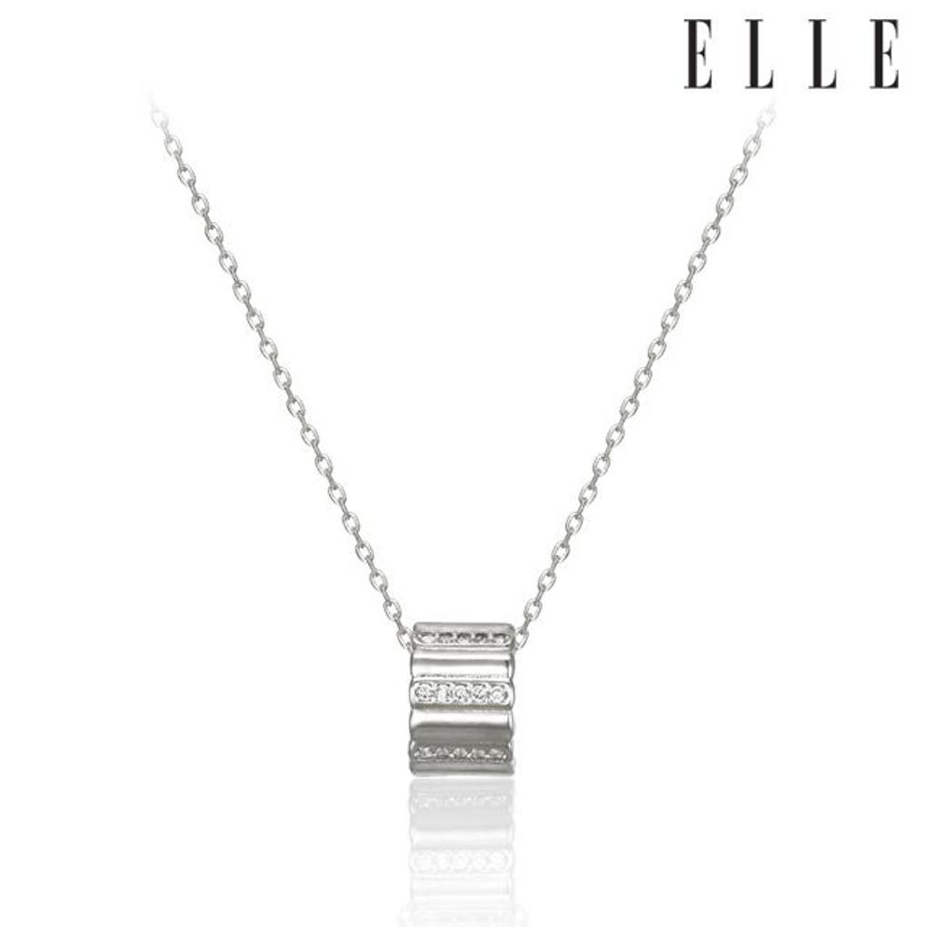 Ella One Tunnels Cubic Necklace ELBRNN206