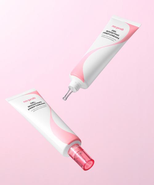 No Prob [SET] Hydrogel Mask (5pcs) + Gel Boosting Prep Cream (+1 Gel Mask Gift)