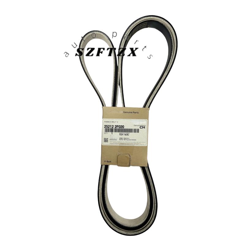 Brand New Ribbed V-Belt 252122F020 25212-2F020 Alternator Belt for Hyundai Kia
