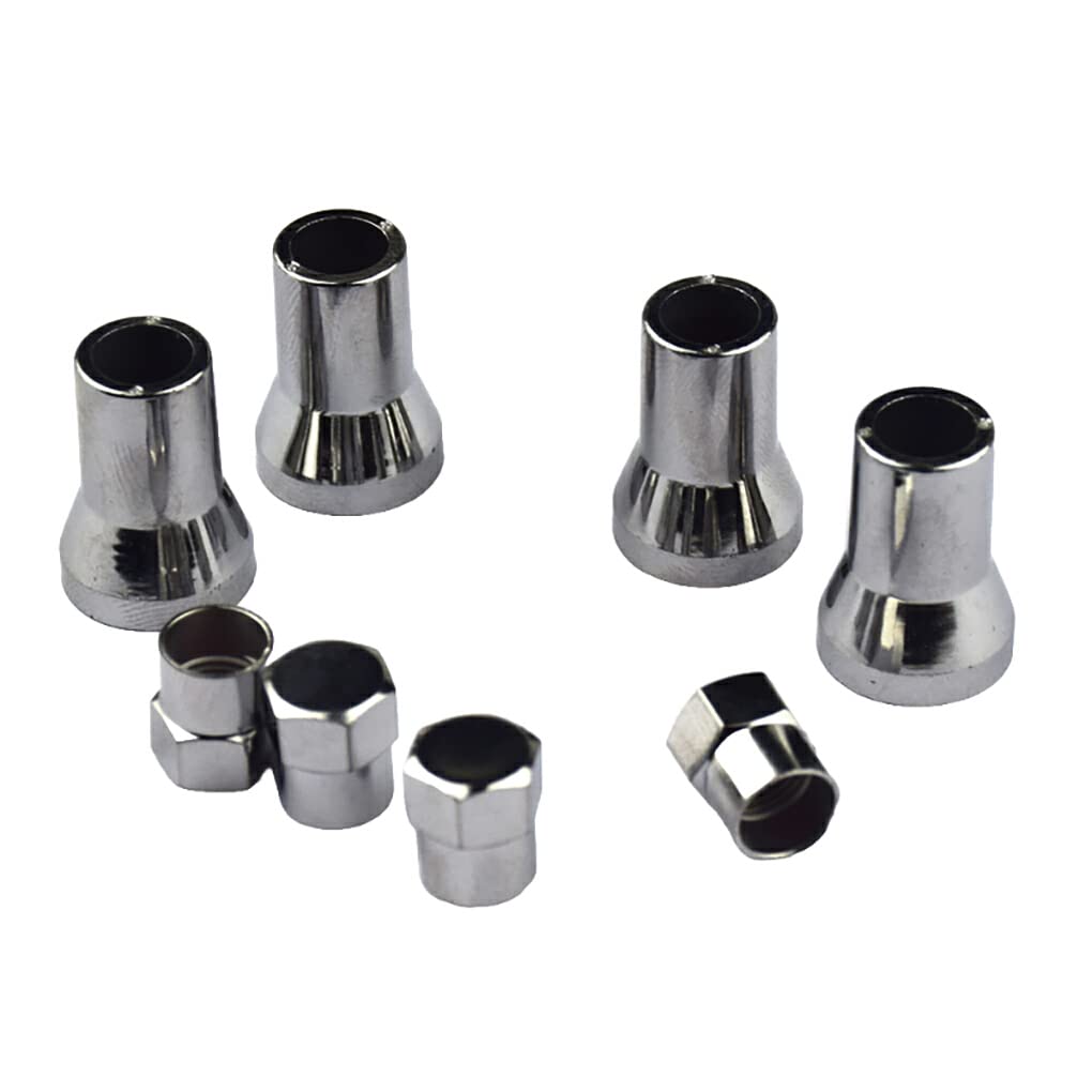 Generic Tire Cap, Simple Design, Replacement Parts, Car Supplies, Valve Stem (Black)
