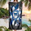 Hertha BSC FC estampado Secado Rápido Toalla de Playa Microfibra Absorbente Portátil Viaje Natación Toalla