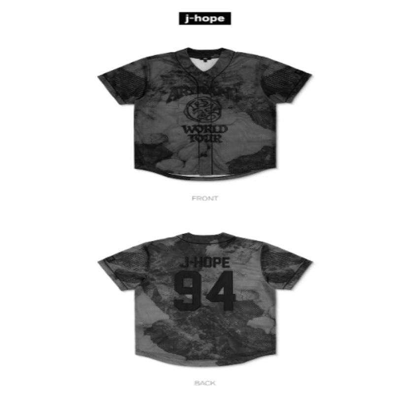 [Kauf vor Ort in limitierter Auflage] BTS WELTTRAUFFÜHRUNG MERCH MITGLIED S/S TRIKOT