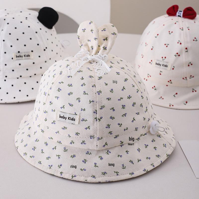 2026 Spring/Summer Korean Style Cute Unisex Baby Bucket Hat: Fresh, Stylish Sun Protection for Travel