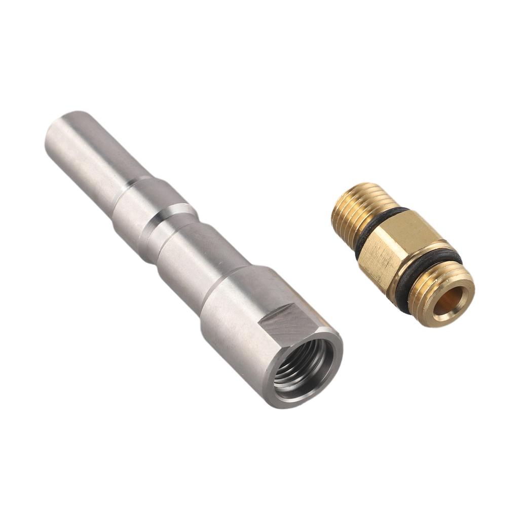 Lightweight Foam Pot Connector Assembly Stainless Steel 200bar-2900PSI Quick Connect For Nilfisk Kew Alto 2Pcs