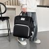 New Large Capacity Solid Color Multifunctional Mommy Backpack for Outdoor Baby Care