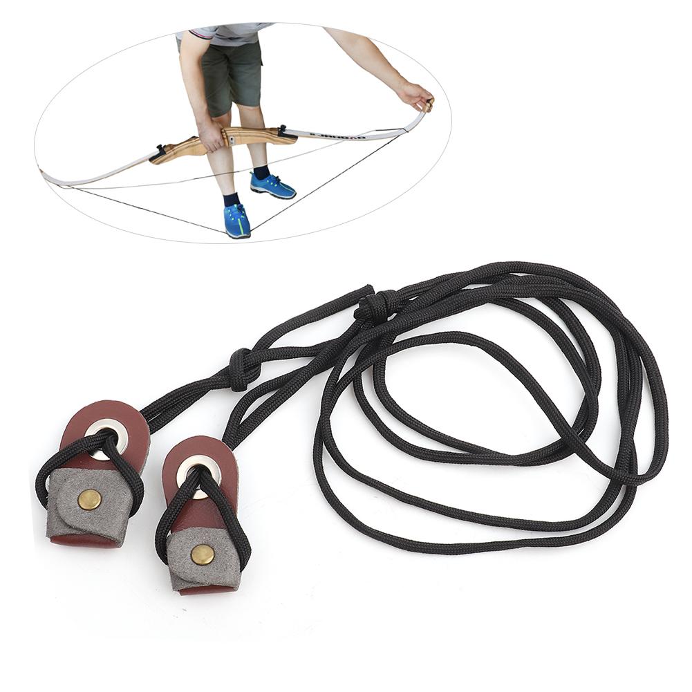 Durable Outdoor Bowstring Tool Rope Recurve Long Bow Stringer String Install Tool