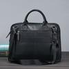 High Quality Genuine Leather Men's Simple Classic Computer Bag Office Large Capacity Business Portable Handbag