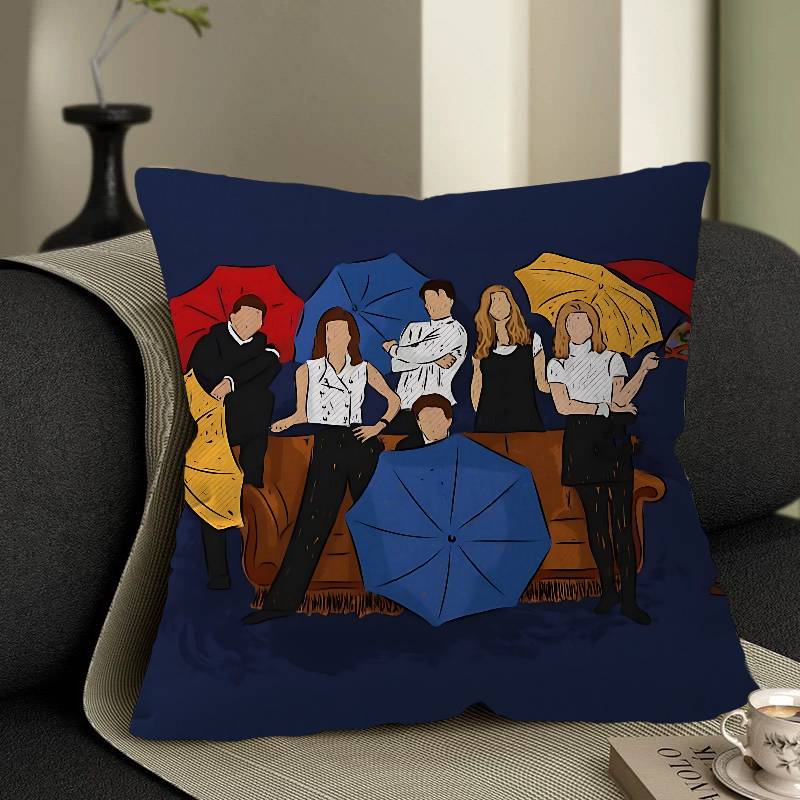 Classic F-Friends Series Tv Personalized Picture Text Home Decorative Pillows Household Gifts 45X45Cm