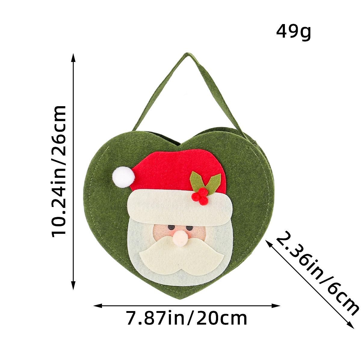 Christmas Decoration Bag Exquisite Children Candy Bag Christmas Gift Bag Creative For Gift Holder Festive Accessory Indoor