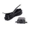 Car Bass Control Knob 6 Pin Universal Subwoofer Volume Knob with 5m Cable for Car Motorcycle Speaker Home Theater