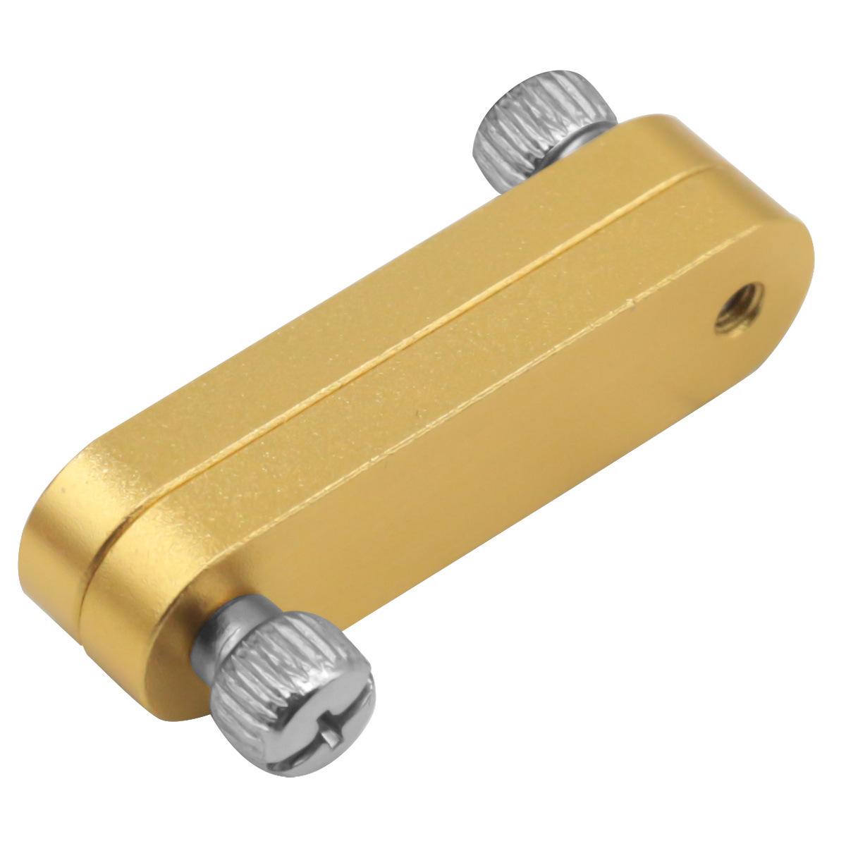 

Steel rule limit adjustment locator block Woodworking scribe locator Straight rule scribe locator Steel rule locator золотой