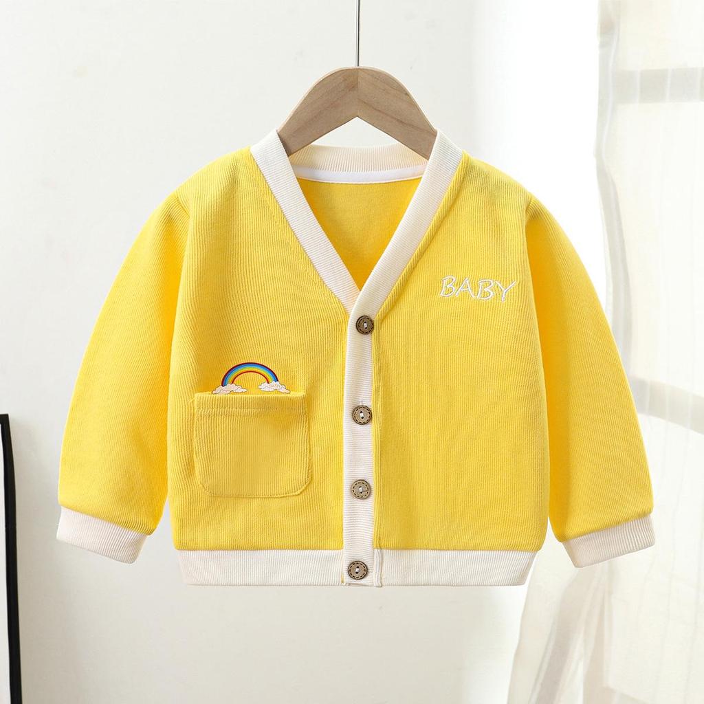 Kids' Spring Knitted Cardigan: Boys' Sweater & Girls' Baby Clothes