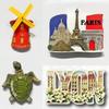 Frankreich Souvenirs Montmartre Moulin Rouge Kühlschrankmagnete Menton Nizza Provence Réunion Lyon Colmar Kühlschrankaufkleber Geburtstagsgeschenke