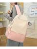 2025 Trendiger Colorblock-Rucksack – Niedlich und stilvoll für Junior High School Mädchen