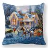 Sofa Santa Claus for Living Room Pillow Covers Pillowcase Cushion Covers Christmas decorations