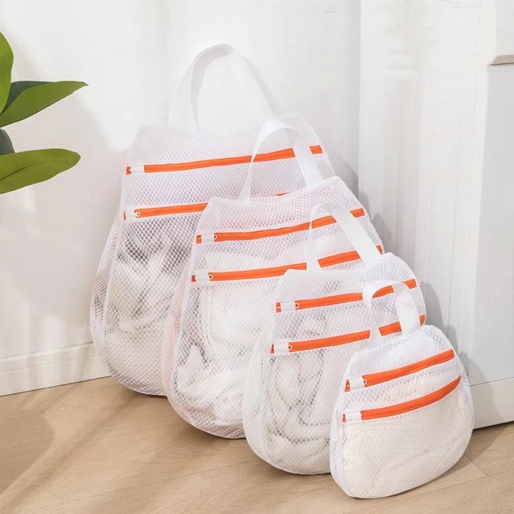 Reusable Laundry Wash Bags Double-Layer Zipper Underwear Laundry Bags New Washing Bag  Bra