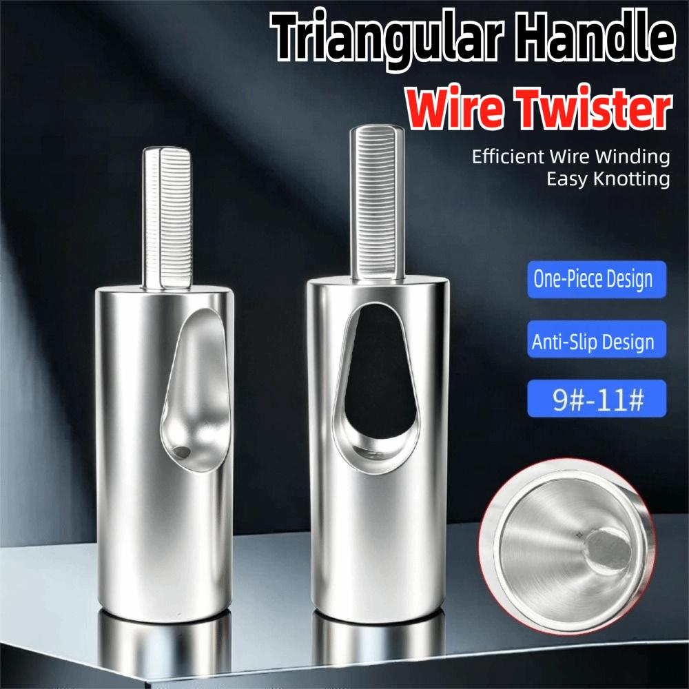 Triangular Shank Fence Wire Twist Tool Drill Wire Tie Tool  For Twist Ties Fixing Chain Link Fence