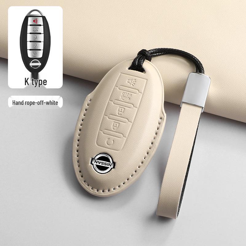 Pinke Schlüsselhülle für Nissan Patrol Y62 5-Tasten Smart-Schlüssel (2018-2019)