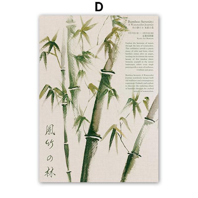 Gestreifte Mädchenvase Blatt Blume Wandkunst Leinwandmalerei Abstrakte Poster und Drucke Hotel Bar Wandbilder für Wohnzimmerdekoration