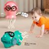 Kids Electric Dancing Octopus Toys Auto Sensing Avoiding Obstacles Crawling Electronic Magical Dance Jellyfish Christmas Gifts