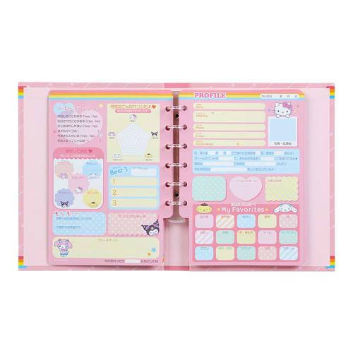 Profilová kniha Sanrio (Nostalgická profilová kniha) Kniha profilu postav Sanrio 078450