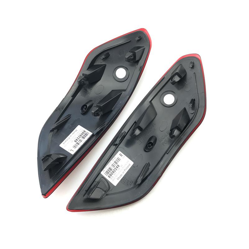 Autocolante reflectorizante pentru lumini de ceață spate pentru mașină, bandă pentru bara de protecție pentru Porsche după Cayenne 2011-2014 958 631 105 00 106 00