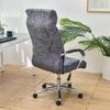 Geometry Computer Chair Cover Elastic Office Chair Cover Non-Slip Rotating Seat Slipcover Universal Armrest Chair Protector Case