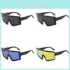 Retro Square Oversized Sunglasses With Uv400 Protection For Outdoor Travel And Fashion