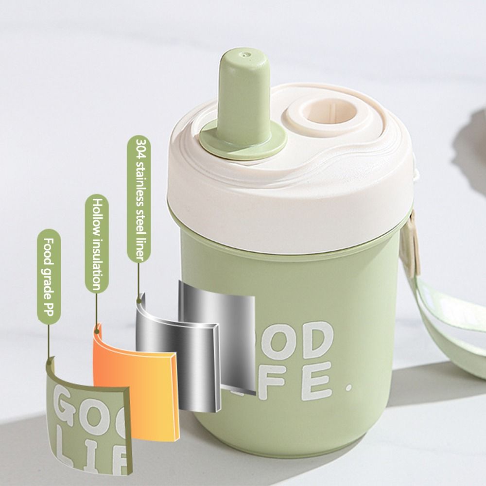 510ML Vacuum Thermal Lunch Box Household Thermos Containers Food Warmer Soup Cup  Outdoor