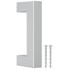 Furniture Handles 20 Pcs Silver 64 Mm Stainless Steel