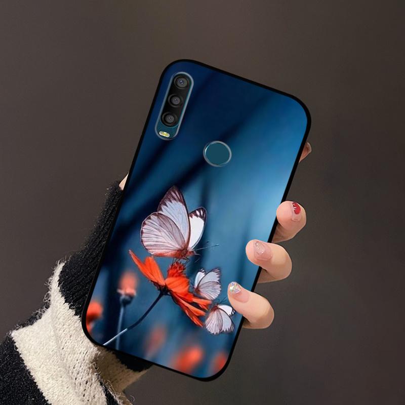 Phone Cover For Alcatel 1SE 2020 Case 5030F 5030U Silicone Soft Painted Cute TPU Coque For Alcatel 1SE Light Fundas 4087U Capa