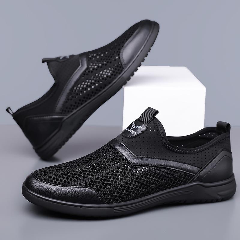 New Trendy Mens Summer Sneakers Breathable Mesh Casual Shoes Outdoor Male Footwear Tenis Masculino Leisure Walk Trainers