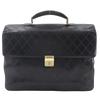 Bicolole Business Bag Vintage Black Calfskin Mens Used