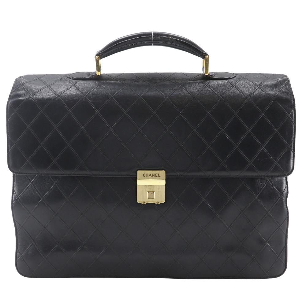 

CHANEL Bicolole Business bag vintage black Calfskin mens Used