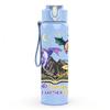 1PC Witch Cat Magic Fantasy Print 750ml Color Plastic Sports Water Bottle Leakproof Flip Straw Lid Suitable for Sports Office Home Use